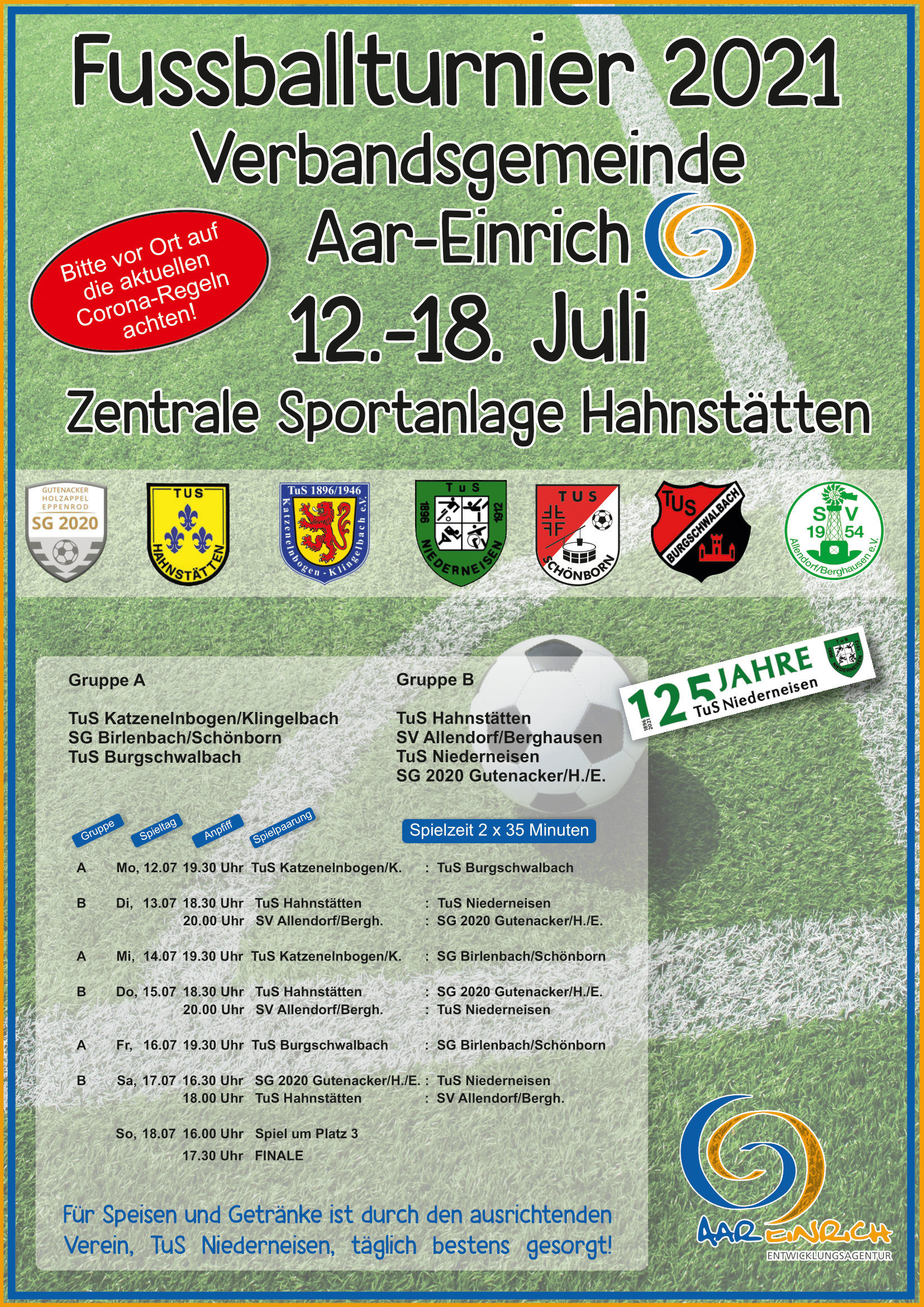 Fussballturnier 2021 – VG Aar-Einrich